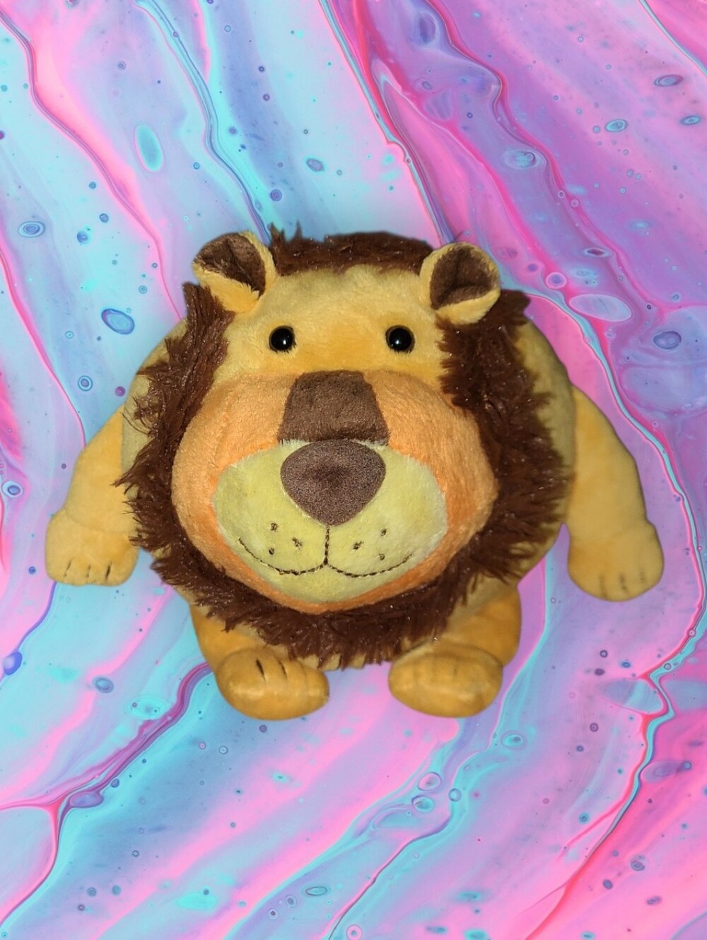 Goofballz lion plush stuffed animal